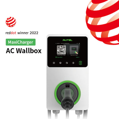 MaxiCharger AC Wallbox Received Red Dot 2022 Design Award!