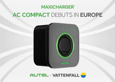 Autel Energy and Vattenfall Forge Strategic Partnership to Debut MaxiCharger AC Compact in Europe, Paving the Way for a Revolution in EV Charging